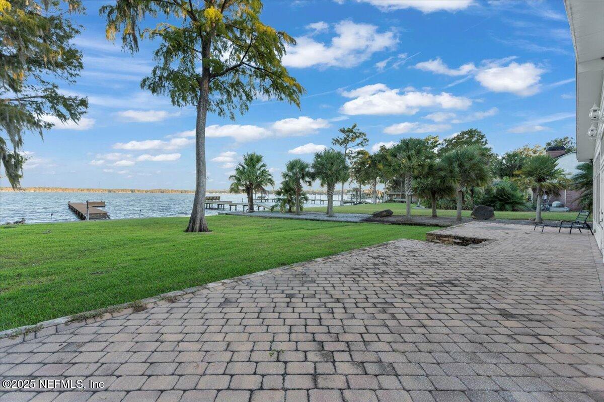4447 Cedar Road Orange Park, FL 32065 - Photo 73 of 100 a view of a garden with a tree