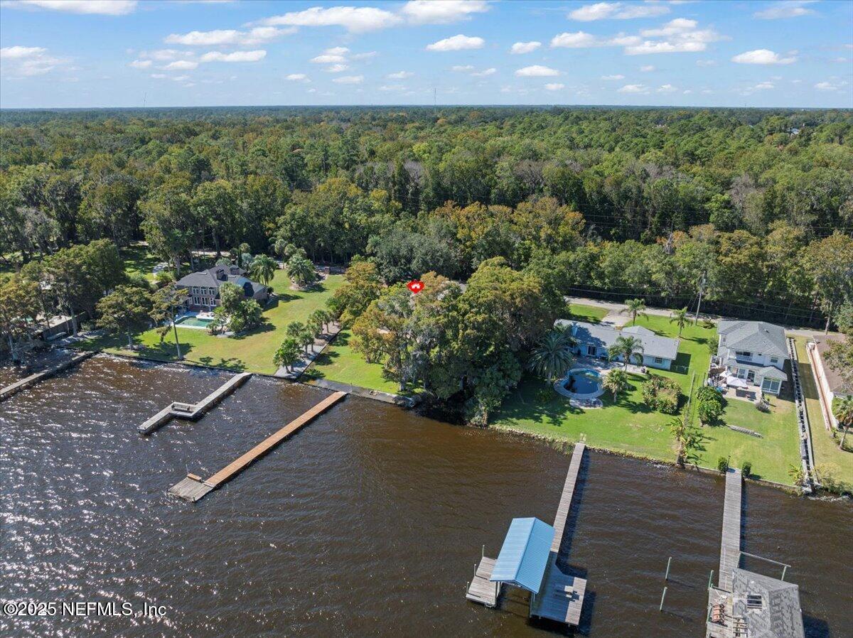 4447 Cedar Road Orange Park, FL 32065 - Photo 83 of 100 an aerial view of a garden with houses