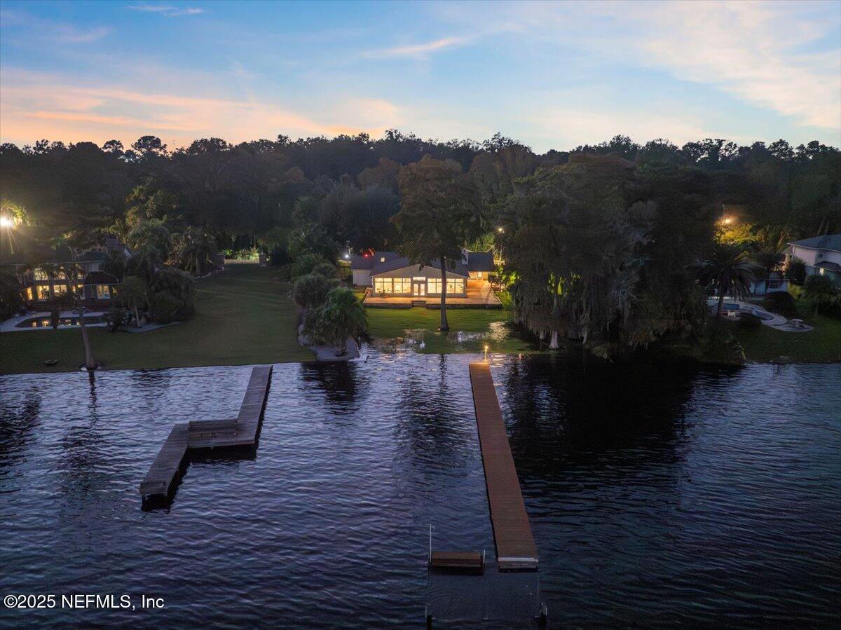 4447 Cedar Road Orange Park, FL 32065 - Photo 95 of 100 a view of a terrace with a yard
