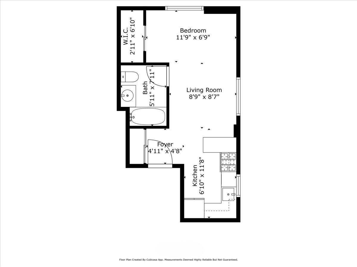 87-22 51st Avenue, Unit 4H Queens, NY 11373 - Photo 17 of 17 Floor plan