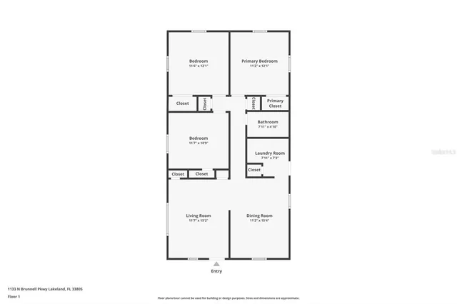 $140,000 | 1133 North Brunnell Parkway, Lakeland, FL 33805