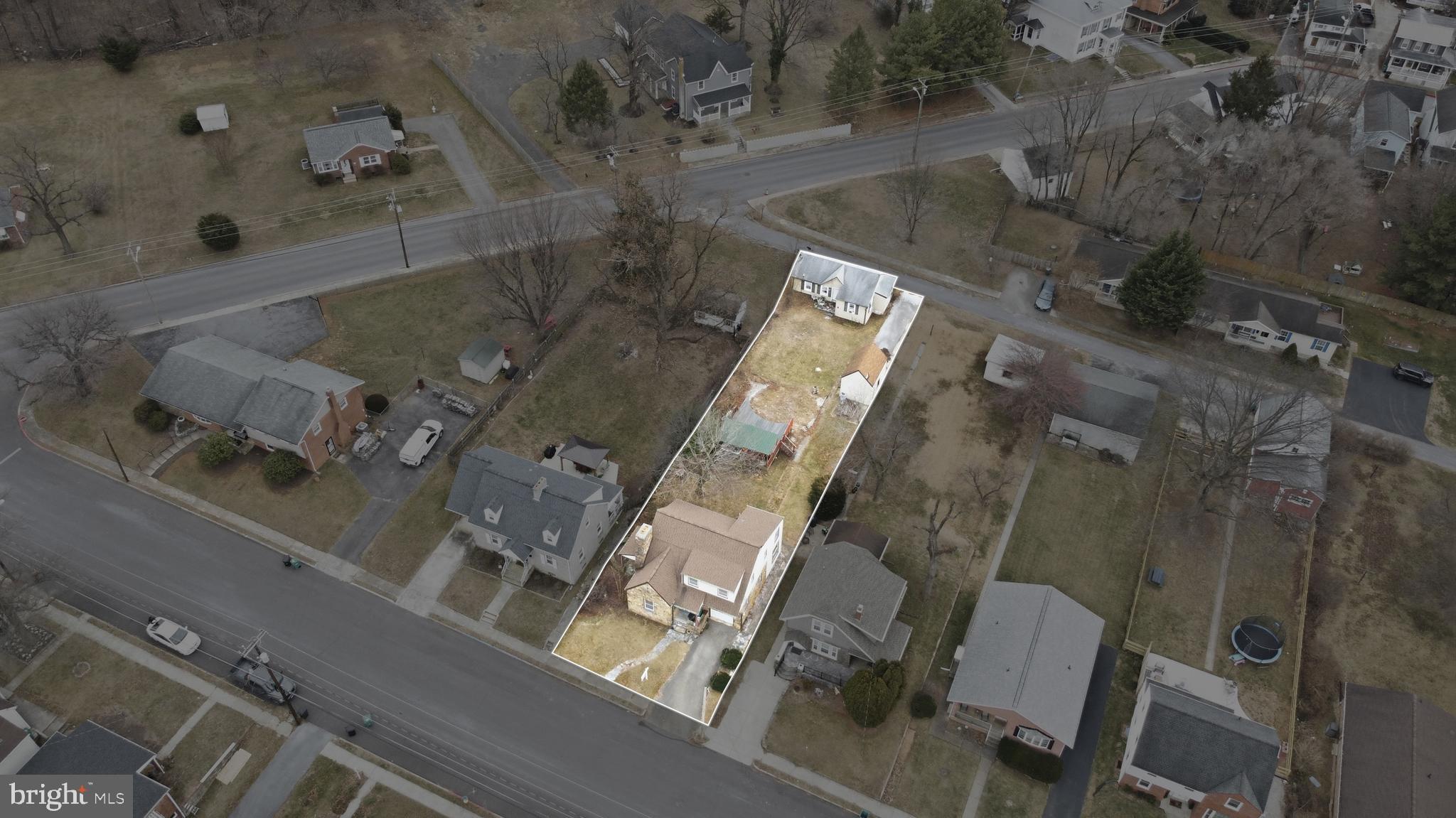 136 Lakin Avenue Boonsboro, MD 21713 - Photo 2 of 21 an aerial view of a residential apartment building with a yard