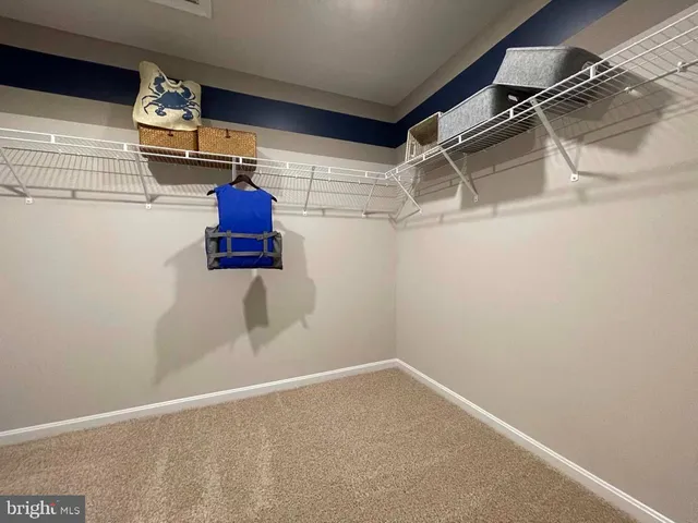 a view of walk in closet