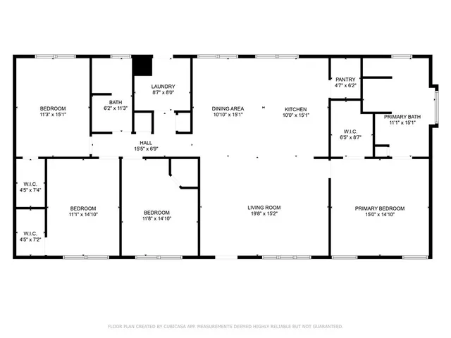 a picture of a floor plan