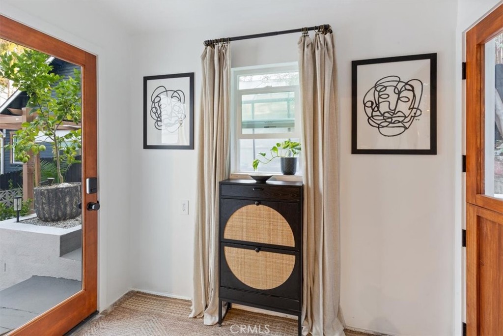 2207-2009 Apex Avenue Los Angeles, CA 90039 - Photo 17 of 64 New Douglas Fir wood framed glass door.
