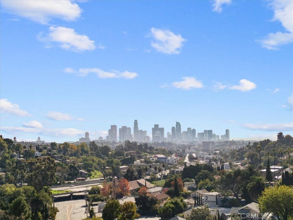2207-2009 Apex Avenue Los Angeles, CA 90039 - Photo 4 of 64 A view of DTLA from a balcony.