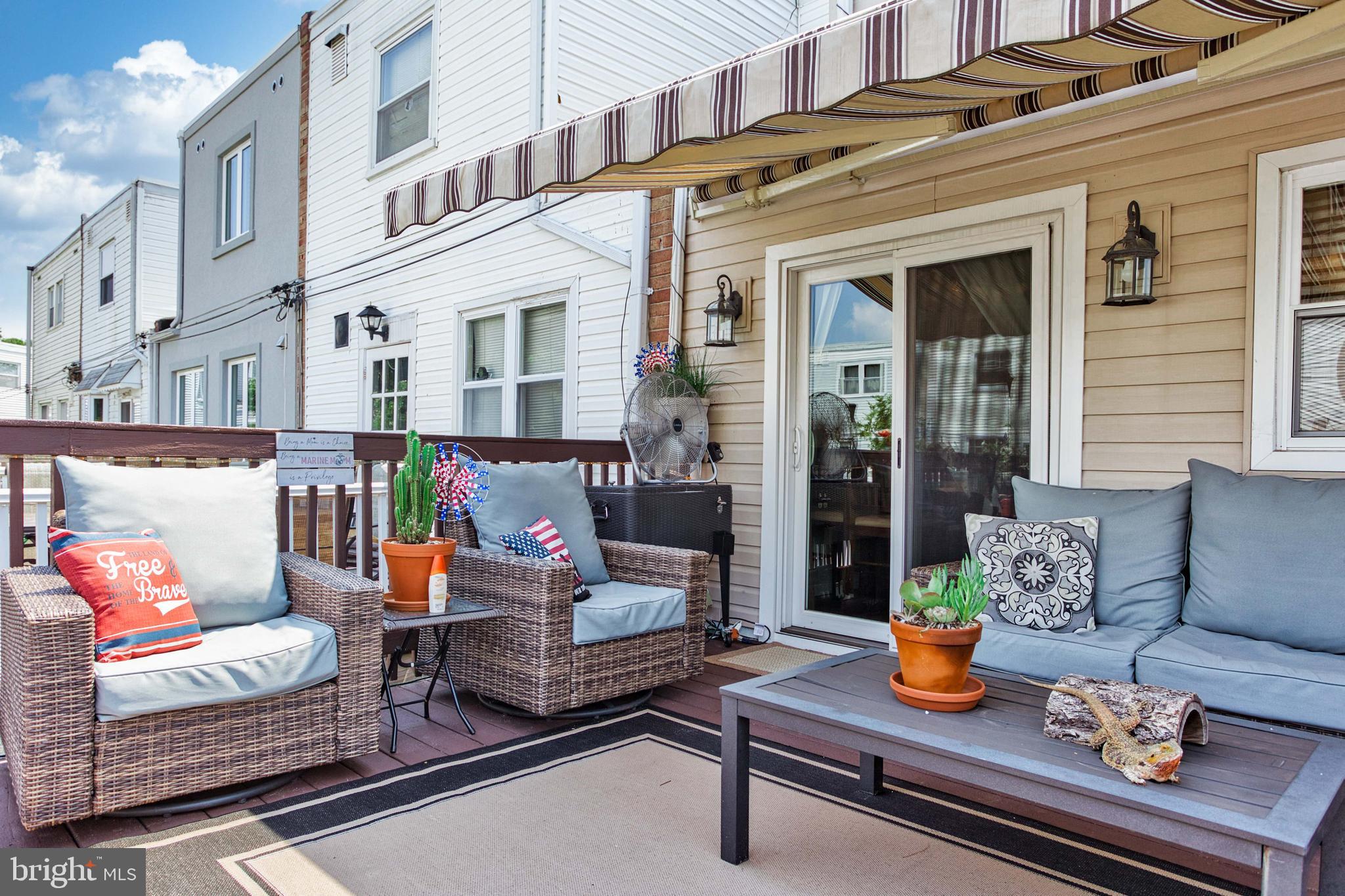 10816 Calera Road Philadelphia, PA 19154 - Photo 19 of 22 Rear Yard Deck