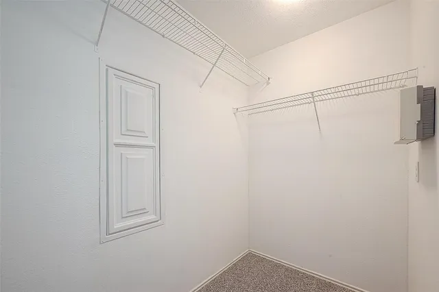 a view of a room with shelf