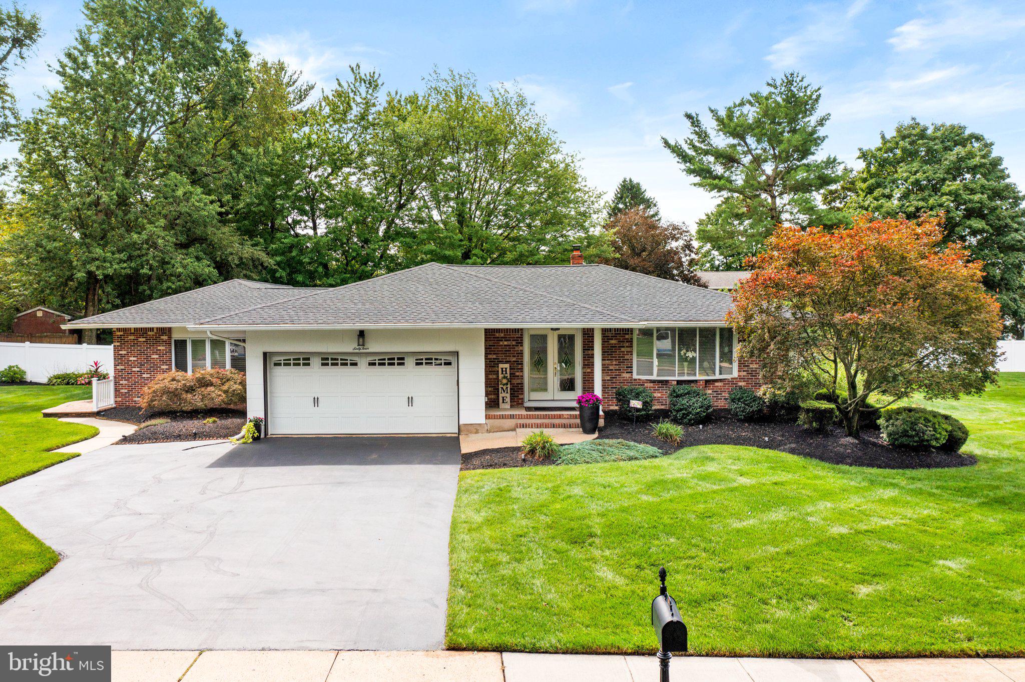 64 Wolfpack Road Hamilton, NJ 08619 - Photo 1 of 38 Front of Home W/ 2 Car Garage