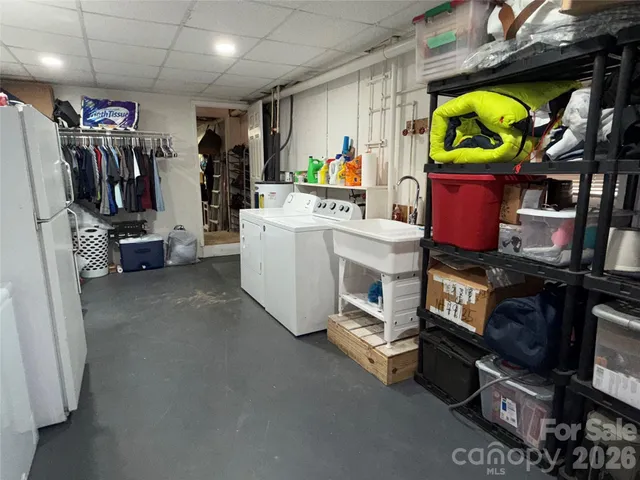 a view of car garage