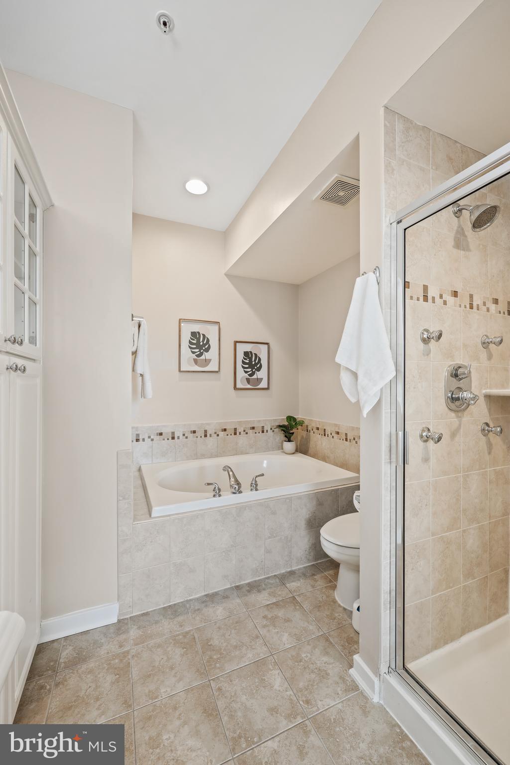21 Yogurt Lane Baltimore, MD 21231 - Photo 5 of 40 Primary Bath with soaking tub and step in shower