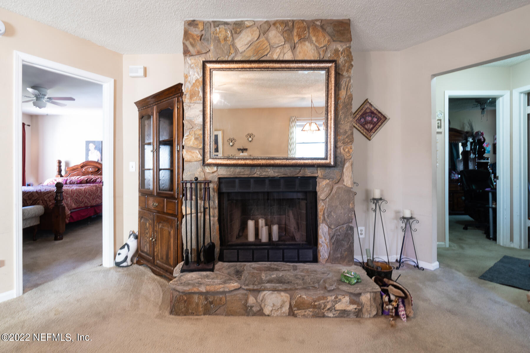 8964 Ivey Road Jacksonville, FL 32216 - Photo 7 of 29 Fireplace