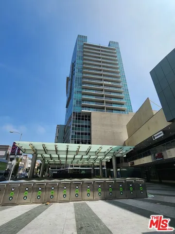 a front view of a building