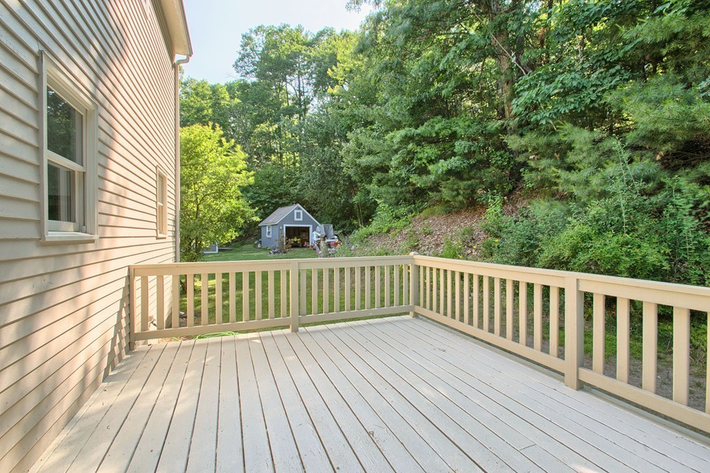 13 Valley Road Groton, MA 01450 - Photo 22 of 30 a view of balcony with wooden floor