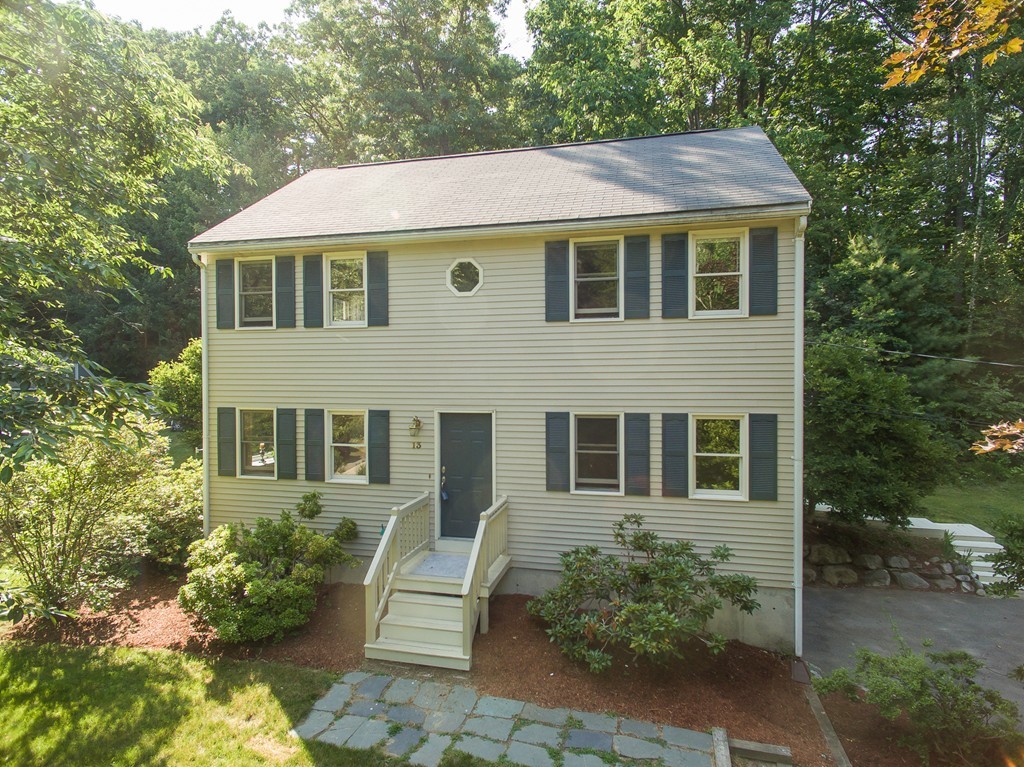 13 Valley Road Groton, MA 01450 - Photo 29 of 30 a aerial view of a house yard