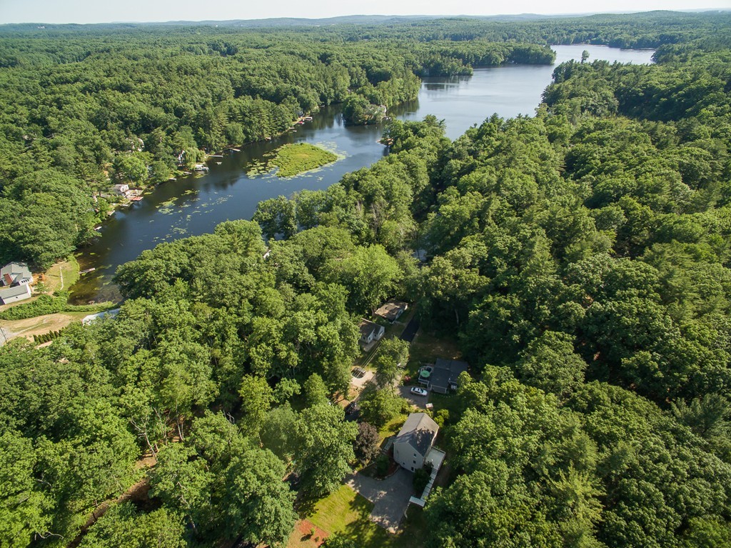 13 Valley Road Groton, MA 01450 - Photo 30 of 30 an aerial view of a houses with a lake view