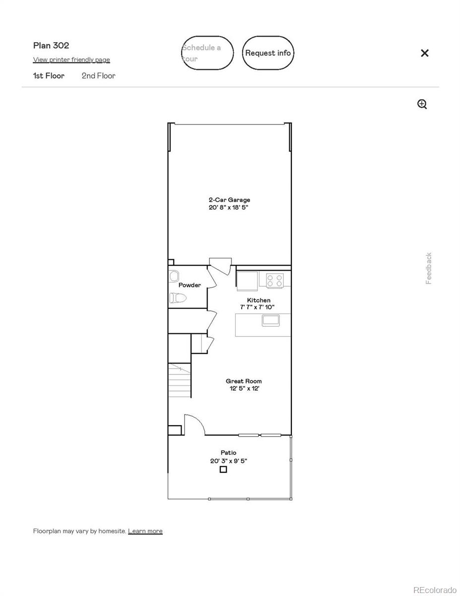 1987 South Gold Bug Way Aurora, CO 80018 - Photo 8 of 18 a picture of a room with a floor plan