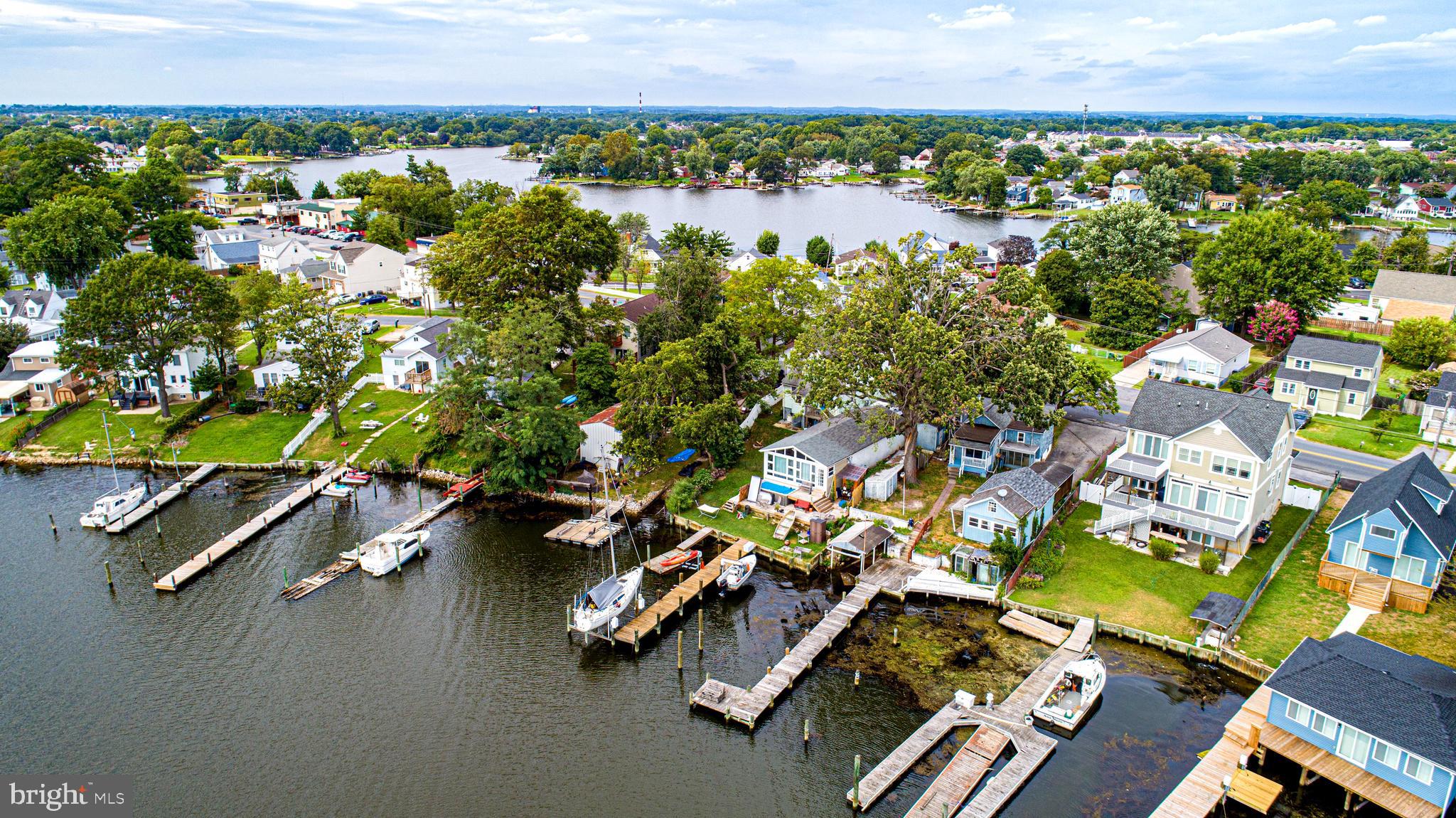 807 Wise Avenue Dundalk, MD 21222 - Photo 32 of 42 Aerial of boat slips