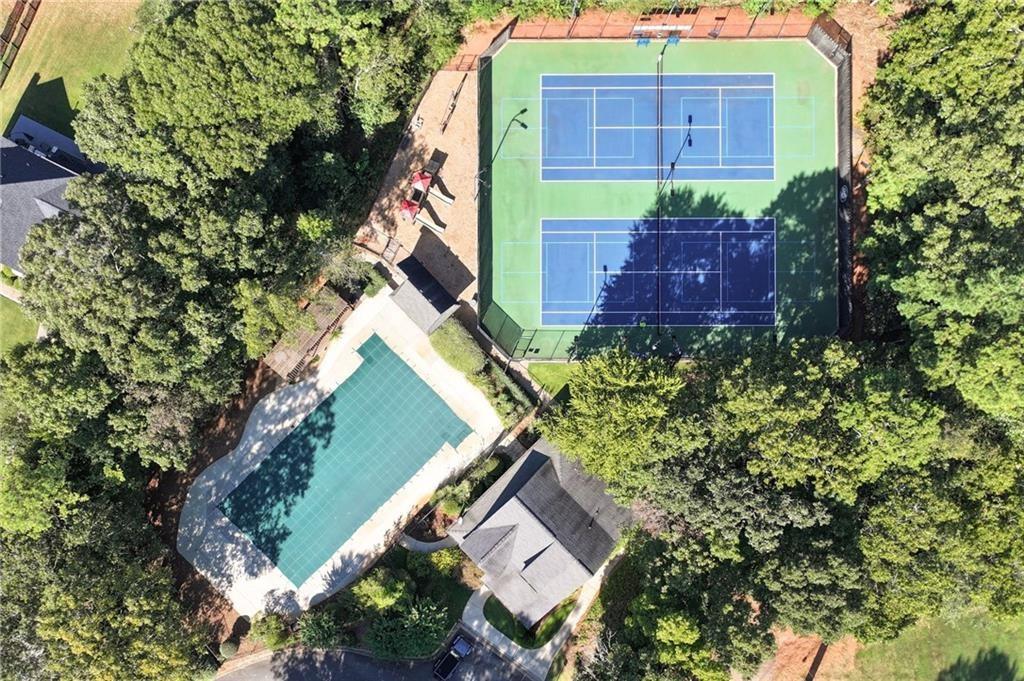 490 Sherman Oaks Way Alpharetta, GA 30004 - Photo 15 of 21 a view of a back yard