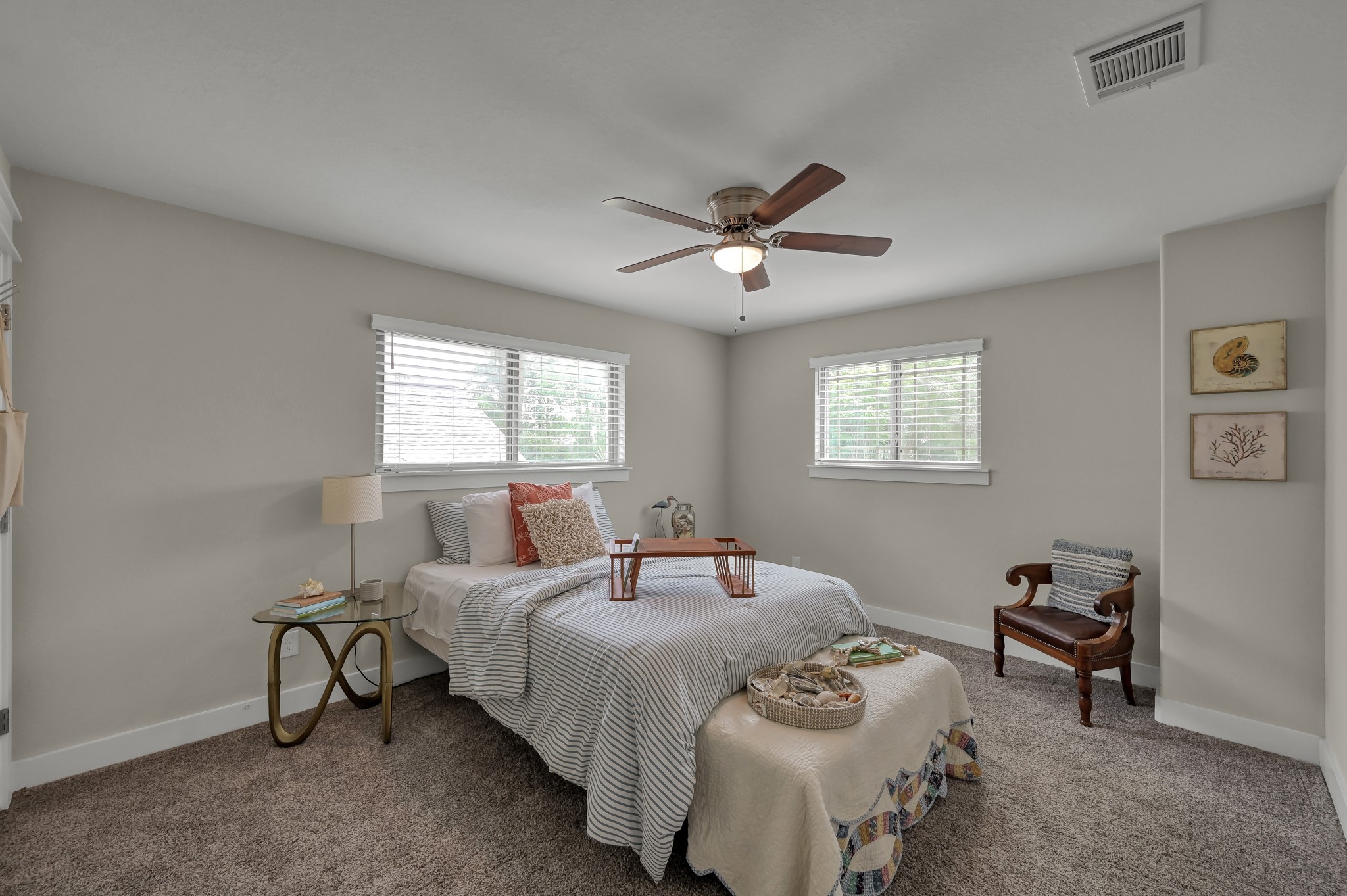 12469 Pebble View Drive Conroe, TX 77304 - Photo 31 of 41 Upstairs bedroom - great for privacy for guests or teenagers.