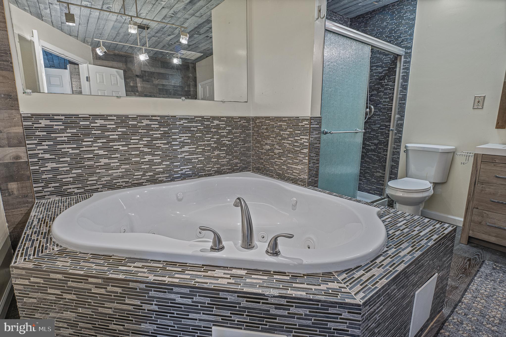 312 North Hammonds Ferry Road Linthicum Heights, MD 21090 - Photo 30 of 56 a bathroom with a bathtub and toilet