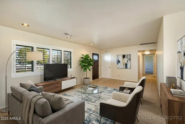 a view of a bathtub & cabinet in a room