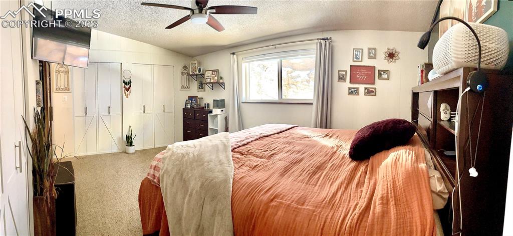 8715 Chipita Park Road Cascade, CO 80809 - Photo 19 of 25 a bedroom with a bed and a window
