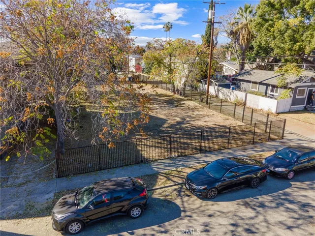 a car parked on the side of the road