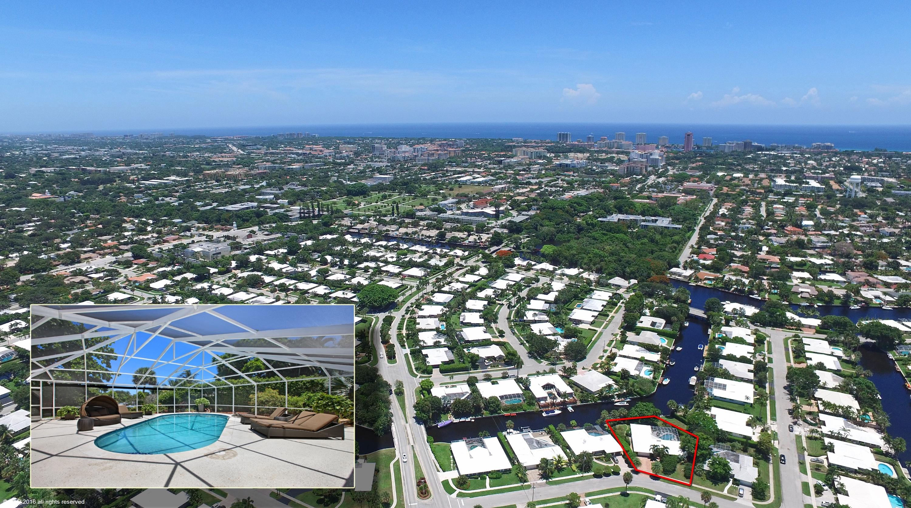 1216 Mulberry Way Boca Raton, FL 33486 - Photo 4 of 38 DRONE VIEW