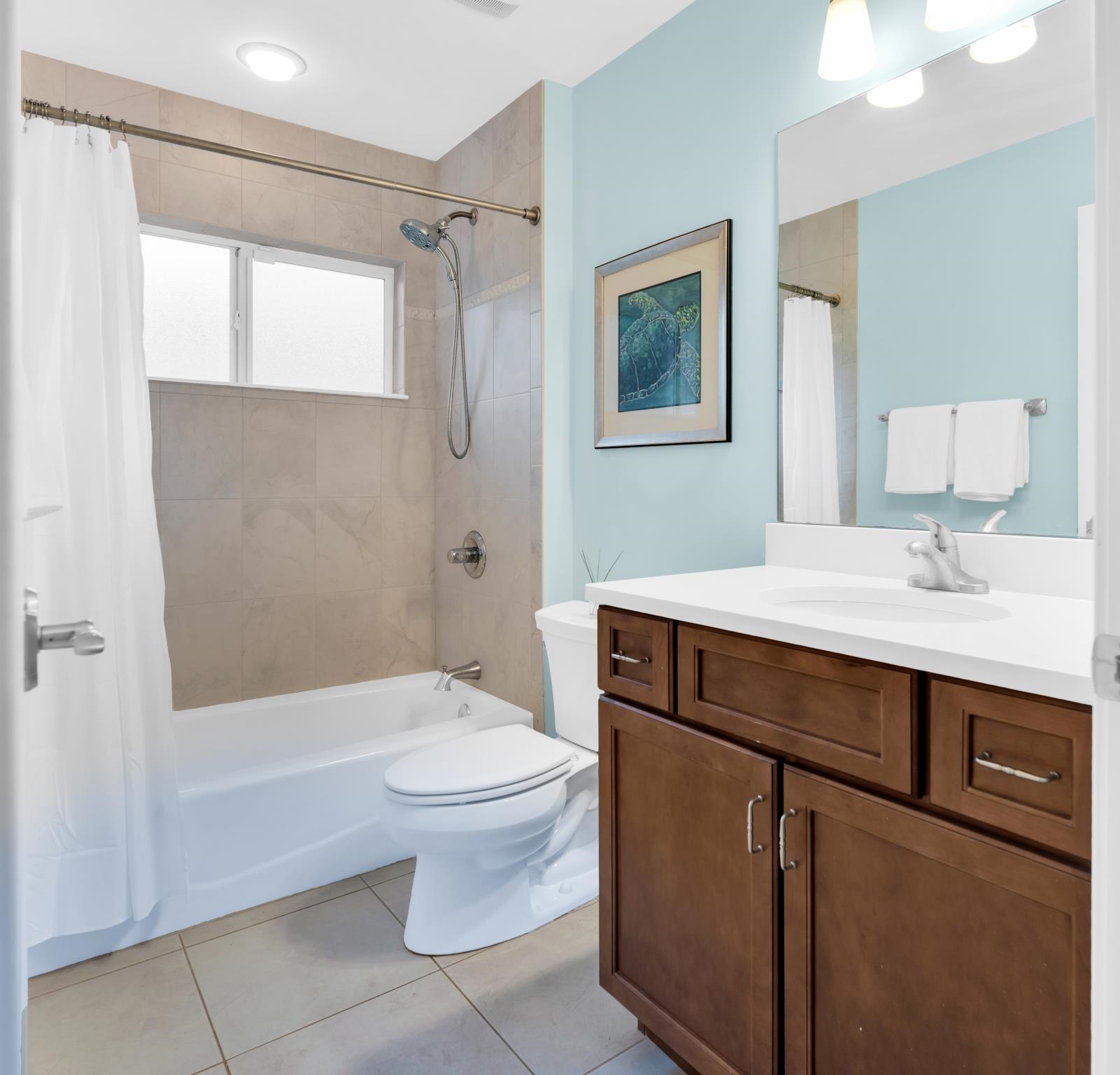 113 Needle Palm Drive St. Augustine, FL 32086 - Photo 35 of 46 a bathroom with a sink toilet and shower