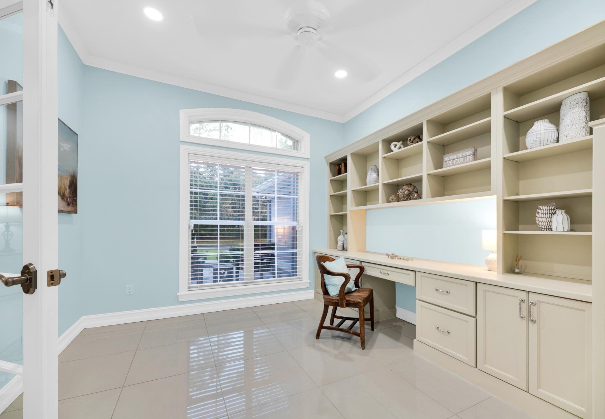 113 Needle Palm Drive St. Augustine, FL 32086 - Photo 6 of 46 a workspace with furniture and windows