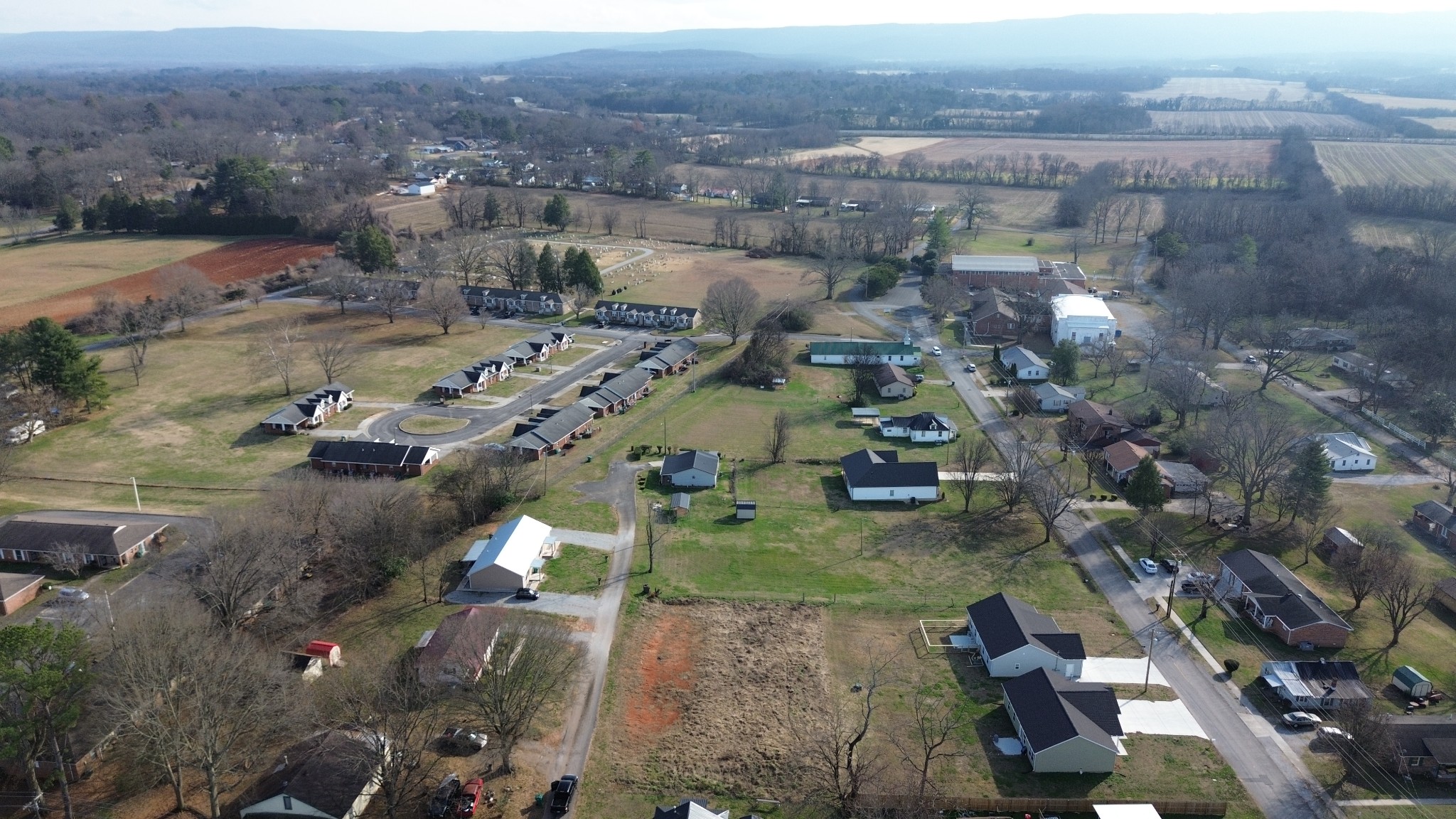 0 South Cedar Street Winchester, TN 37398 - Photo 11 of 14 an aerial view of residential houses with outdoor space