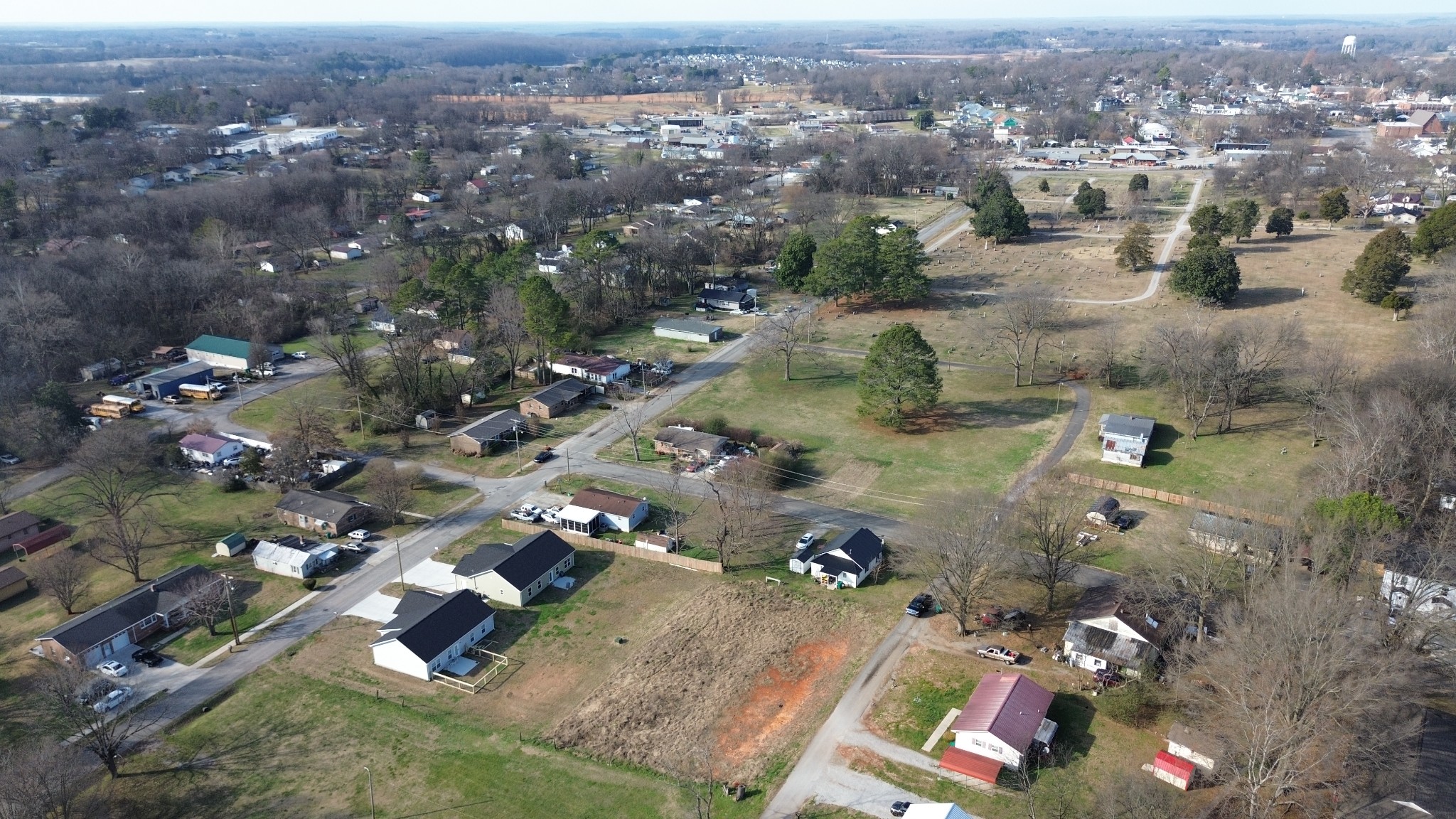 0 South Cedar Street Winchester, TN 37398 - Photo 5 of 14 an aerial view of residential houses with outdoor space