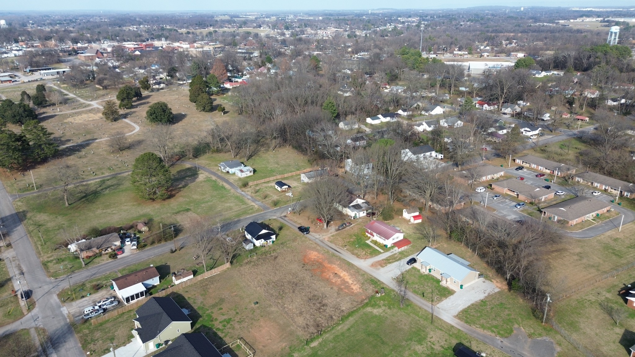 0 South Cedar Street Winchester, TN 37398 - Photo 7 of 14 an aerial view of multiple house