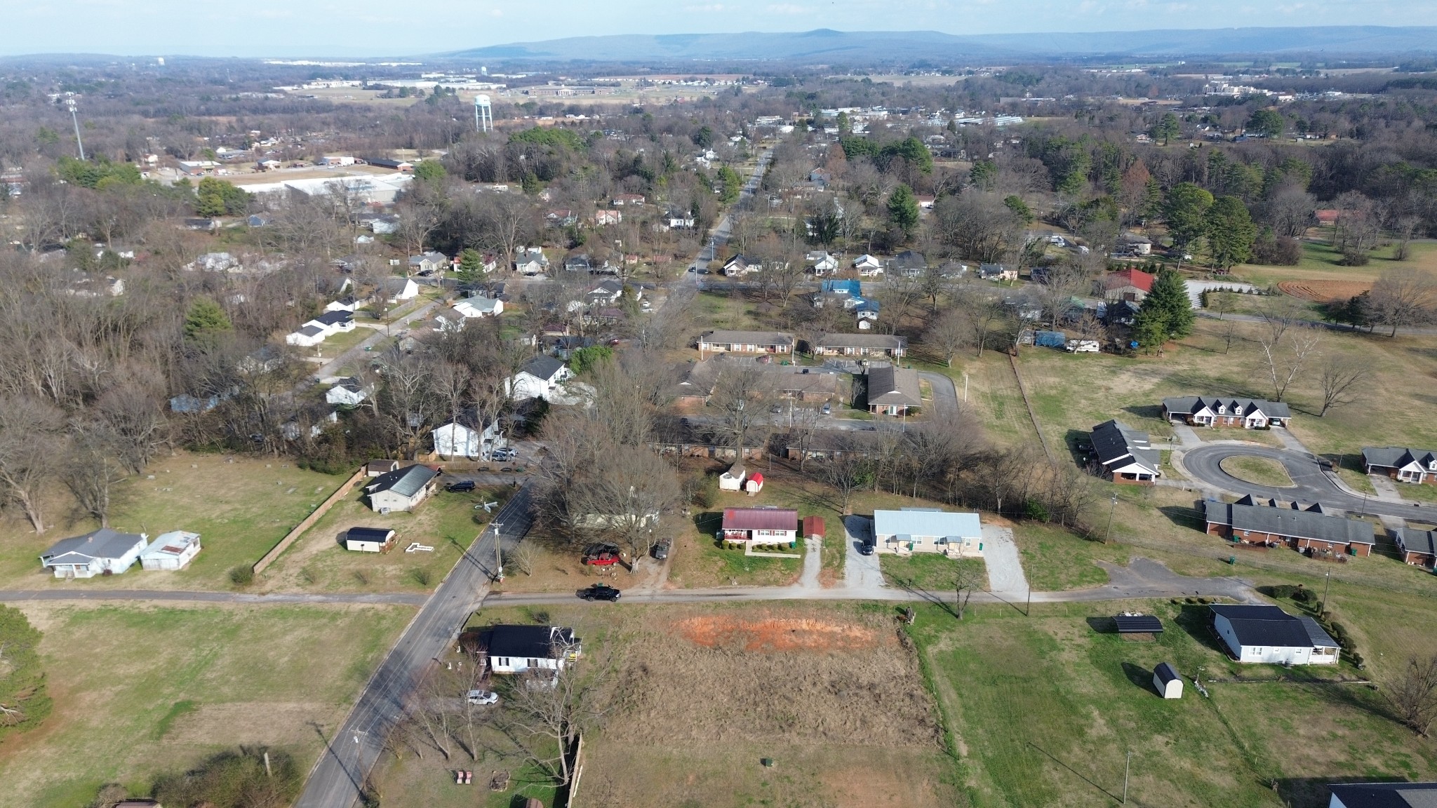 0 South Cedar Street Winchester, TN 37398 - Photo 9 of 14 an aerial view of residential houses with outdoor space