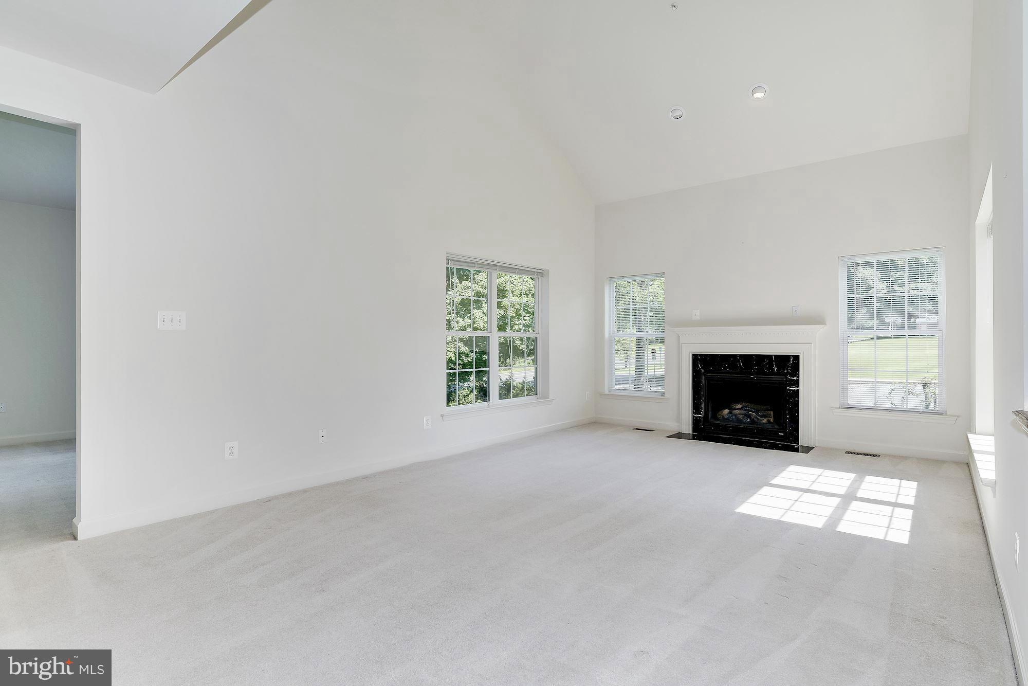 9700 Hickory Spring Lane Gaithersburg, MD 20882 - Photo 11 of 21 an empty room with windows and fireplace
