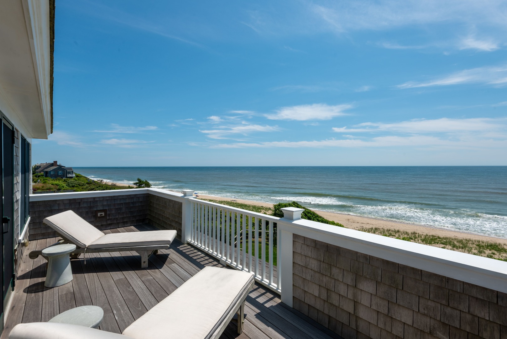 34 Bosworth Road Nantucket, MA 02554 - Photo 29 of 38 a view of a balcony with furniture
