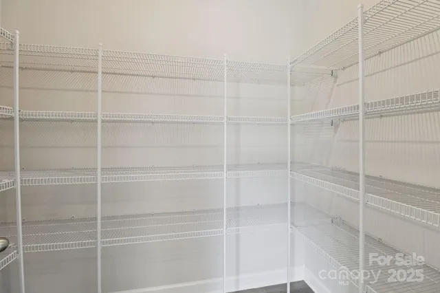 a view of a walk in closet