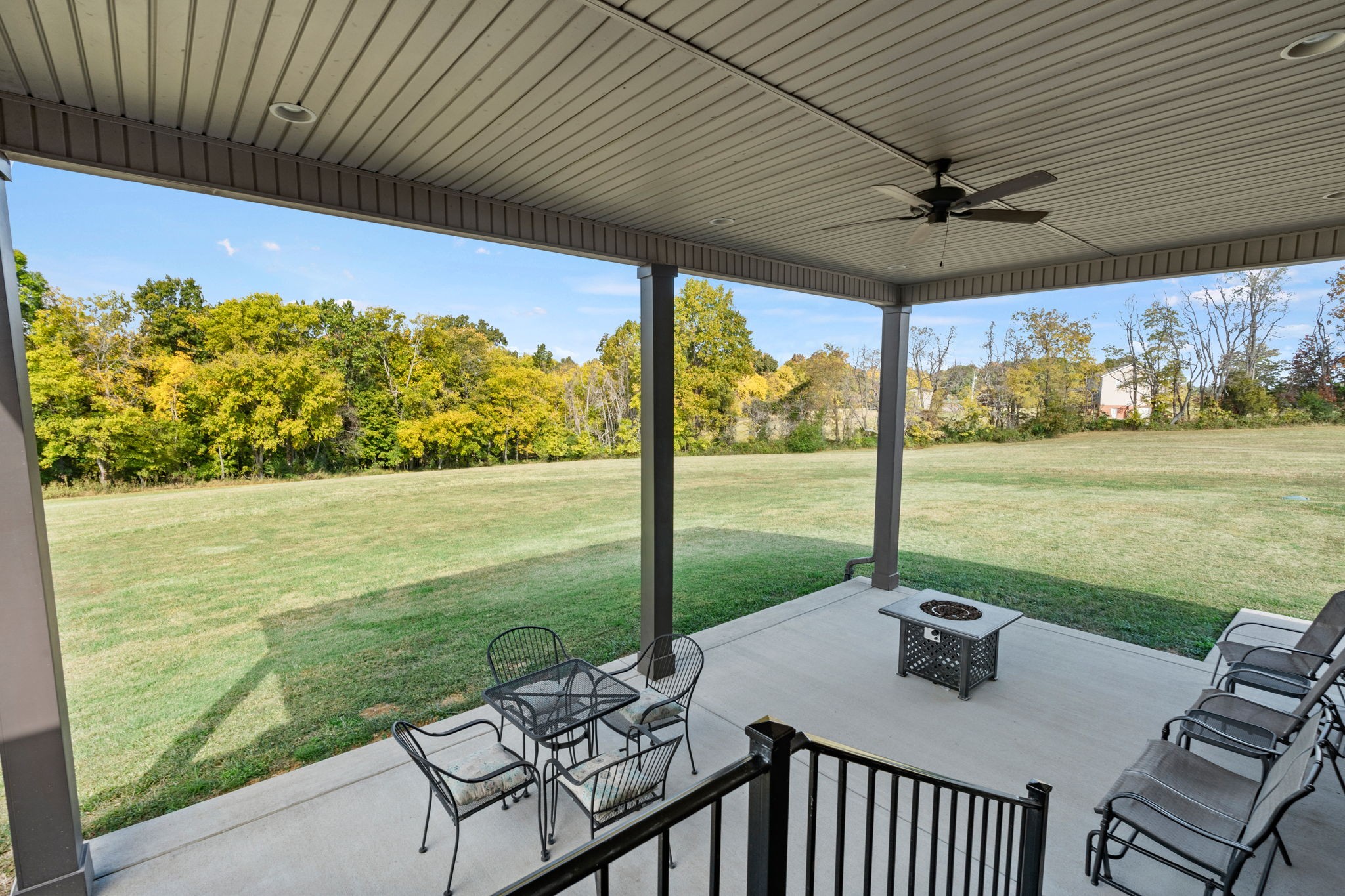 4600 Benson Road Springfield, TN 37172 - Photo 56 of 64 a view of a patio with a table chairs and backyard