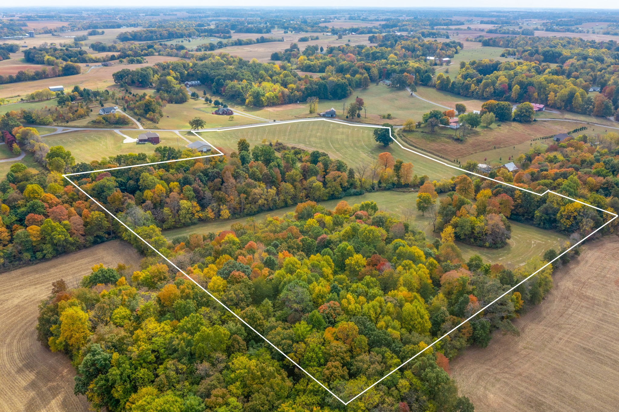 4600 Benson Road Springfield, TN 37172 - Photo 6 of 64 an aerial view of residential houses with outdoor space