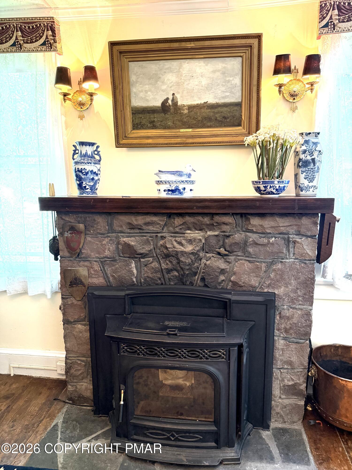 166 Alpine Lake Road Henryville, PA 18332 - Photo 9 of 41 Fireplace