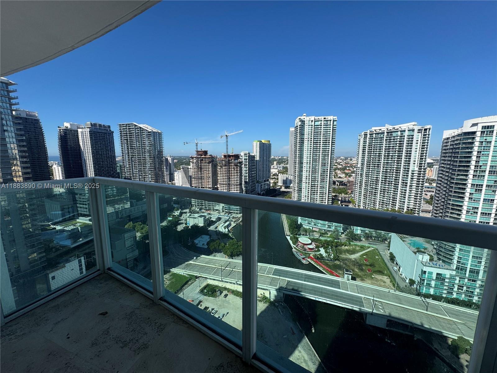 31 Southeast 5th Street, Unit 3817 Miami, FL 33131 - Photo 2 of 26 a view of a balcony with city view