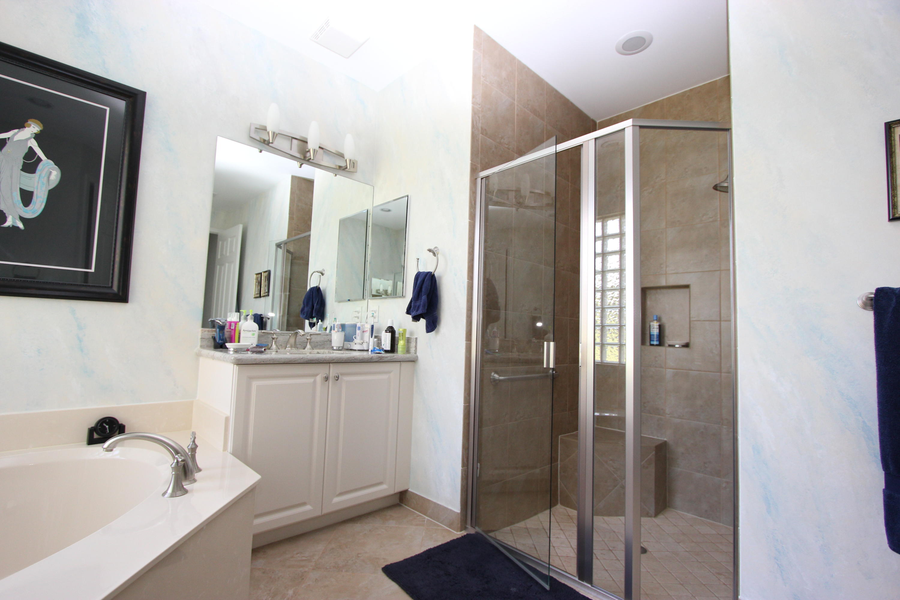 9332 Clearhill Road Boynton Beach, FL 33473 - Photo 16 of 18 Master Bath Shower