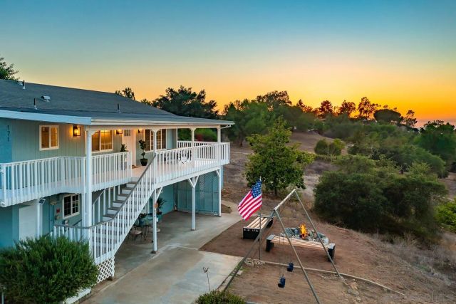 a outdoor space with a patio