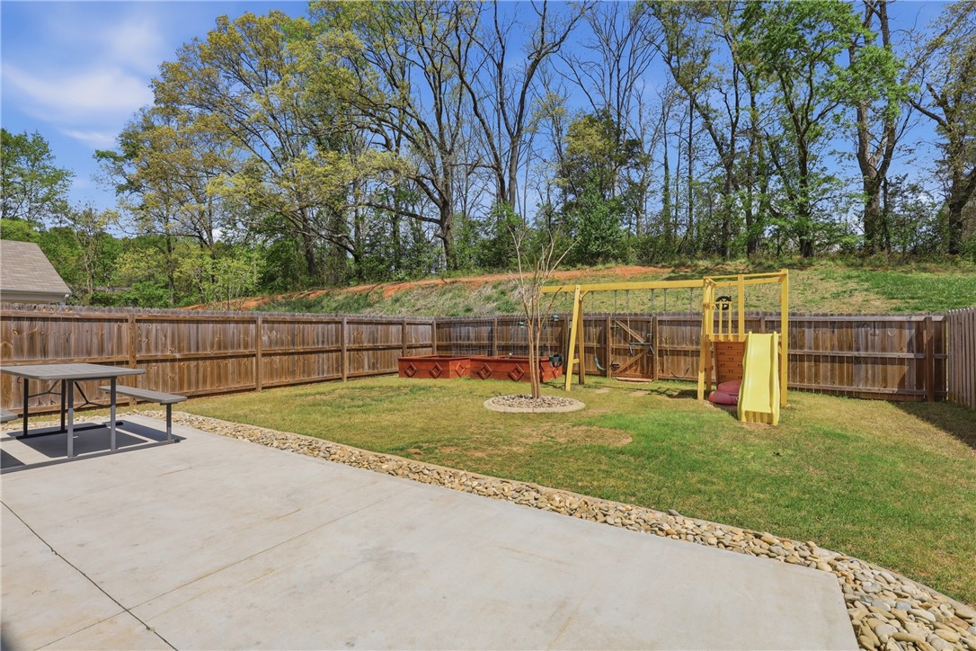 36 Chalet Court Anderson, SC 29621 - Photo 24 of 30 Enjoy outdoor living in this spacious fenced backyard, perfect for recreation and relaxation.