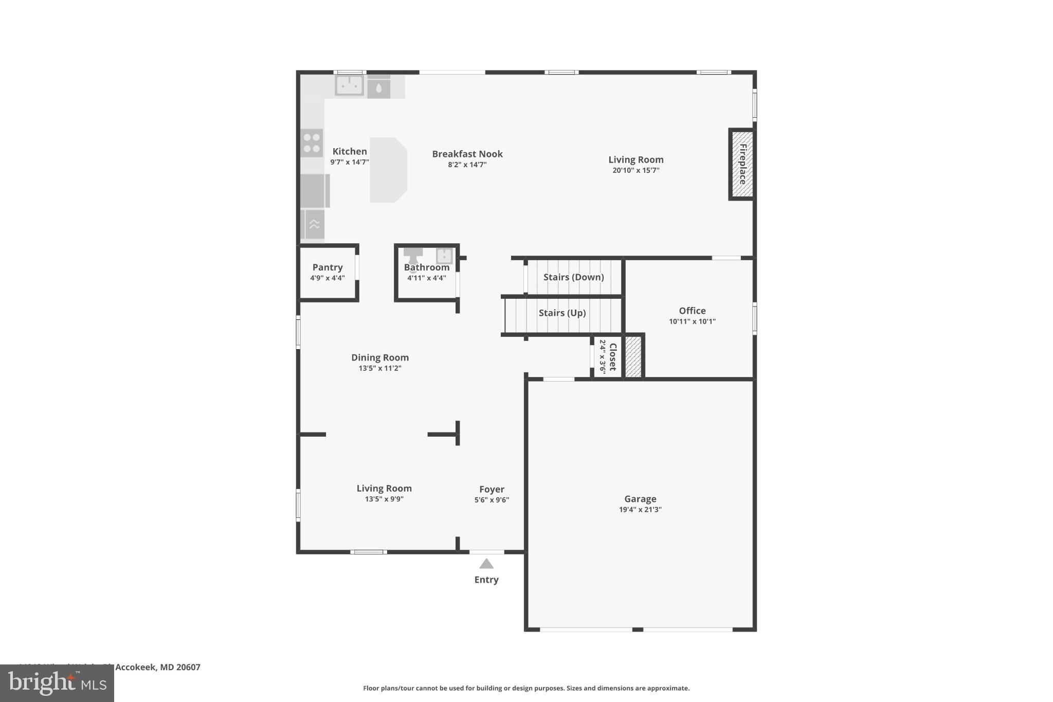 14013 Wheel Wright Place Accokeek, MD 20607 - Photo 36 of 38 a picture of a floor plan