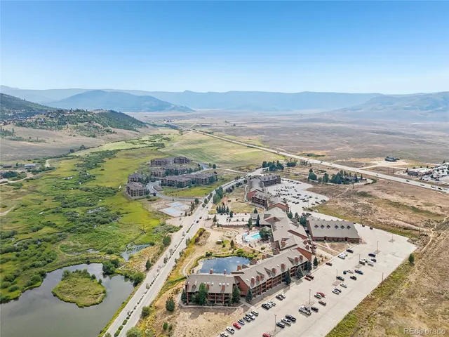 a view of a city with an ocean view