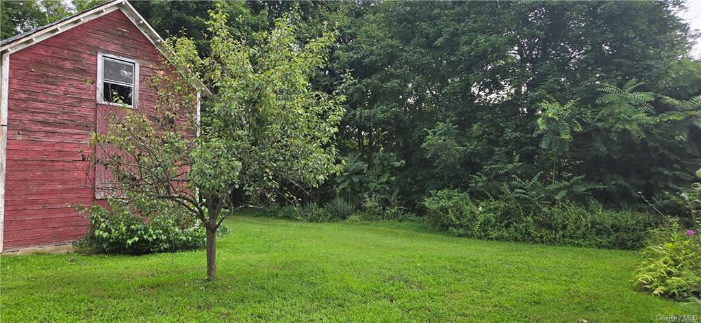 17 Old Mill Road Poughkeepsie, NY 12603 - Photo 4 of 23 a view of a backyard with plants and large trees