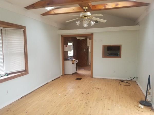 800 Washburn Road Barre, MA 01005 - Photo 12 of 15 a view of an empty room with a chandelier fan