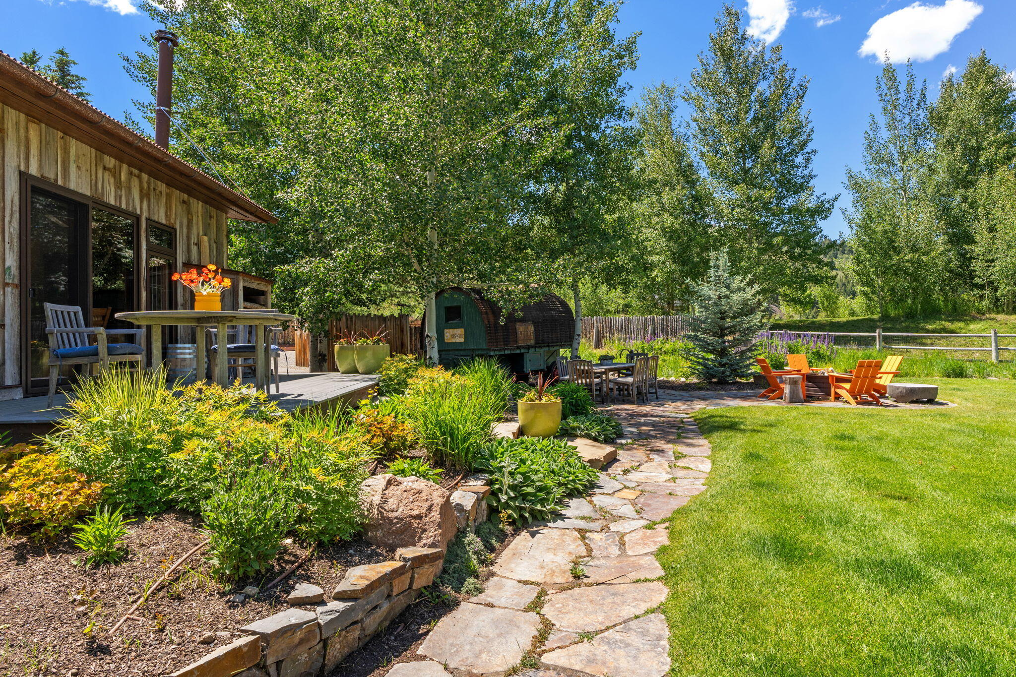 202 Chocolate Gulch Road Ketchum, ID 83340 - Photo 49 of 83 Guest House Patio